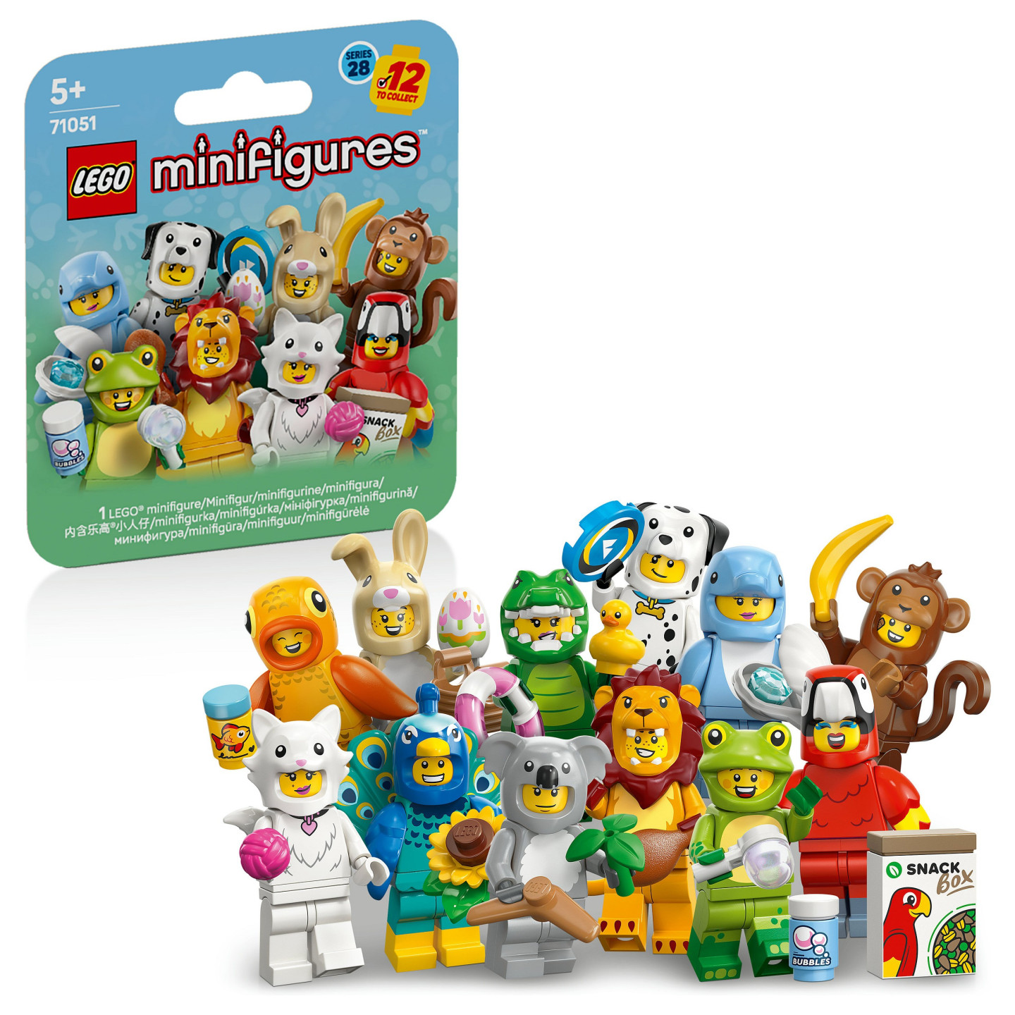 LEGO Minifiguren 71051 Tiere Serie 28 — Buy in Cyprus with Fast Delivery