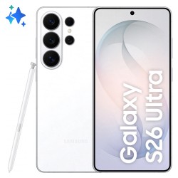 Samsung Galaxy S26 Ultra 256GB White 17.49cm (6.9') OLED Display. Android 16. 200MP Quad-Kamera