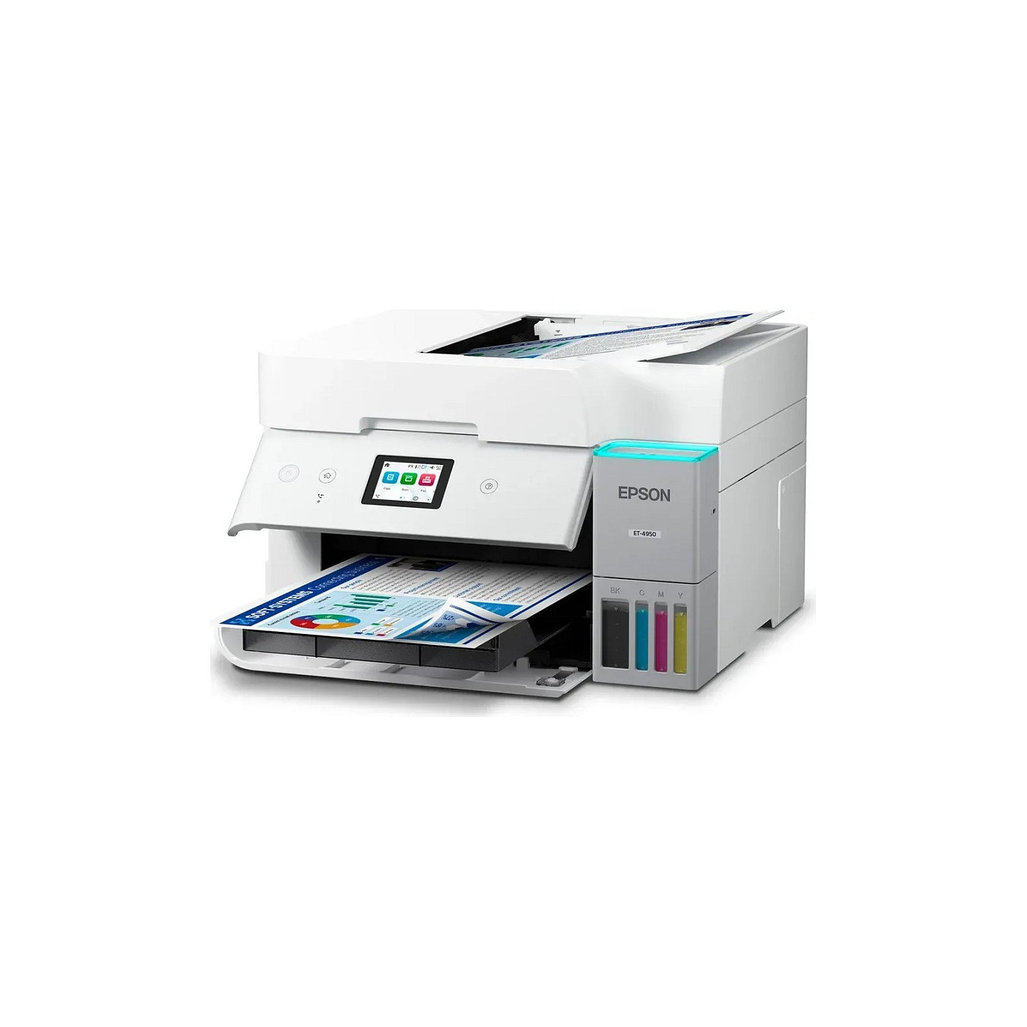 EPSON EcoTank ET-4956 Inkjet MFP A4 18ppm ISO USB WLAN Wi-Fi — Buy in Cyprus with Fast Delivery
