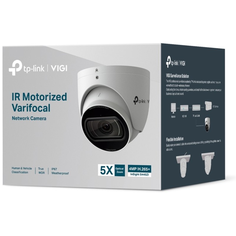 Buy TP-Link Omada VIGI InSight S445ZI - 4MP Motorized Varifocal Turret Camera - ... in Cyprus, Nicosia, Limassol, Larnaka, Pafos