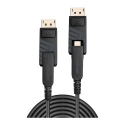 LINDY DisplayPort Fibre Optic Hybrid 1.4 Kabel 20m — Buy in Cyprus with Fast Delivery