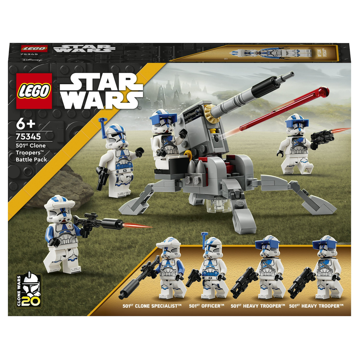 LEGO Star Wars 501st Clone Troopers Battle Pack 75345 — Buy in Cyprus with Fast Delivery