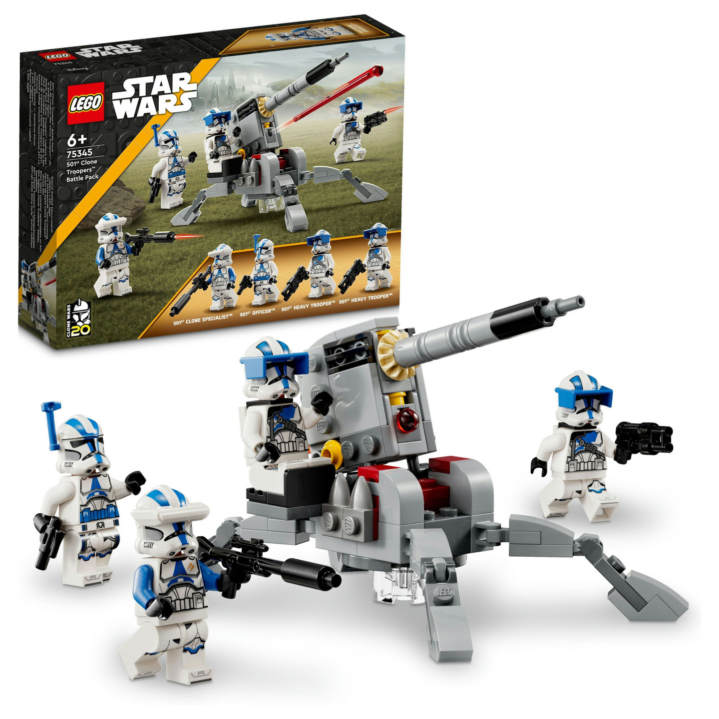 LEGO Star Wars 501st Clone Troopers Battle Pack 75345 — Buy in Cyprus with Fast Delivery