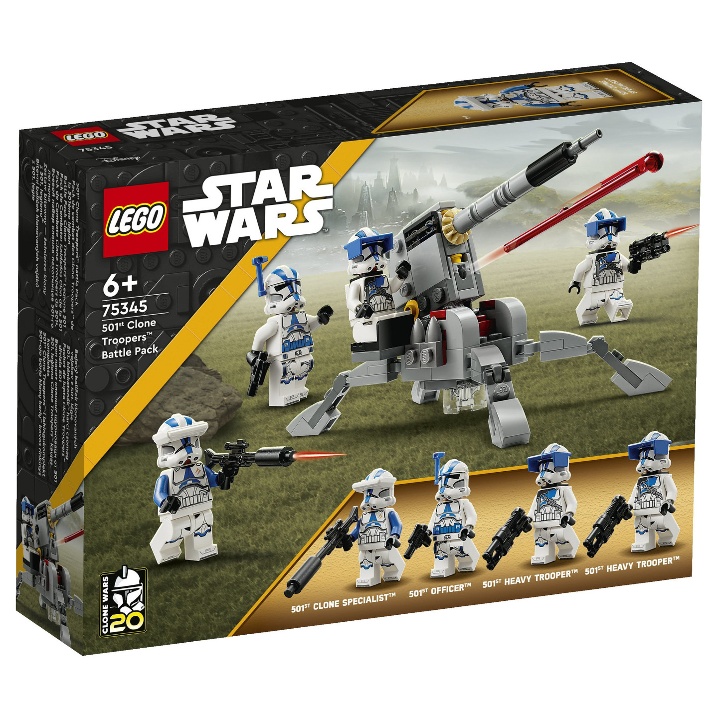 LEGO Star Wars 501st Clone Troopers Battle Pack 75345 — Buy in Cyprus with Fast Delivery