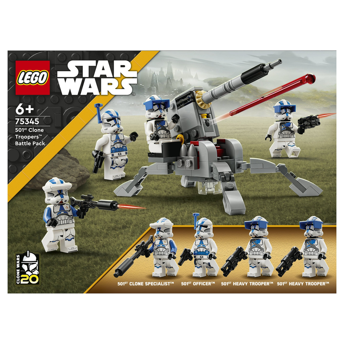 LEGO Star Wars 501st Clone Troopers Battle Pack 75345 — Buy in Cyprus with Fast Delivery