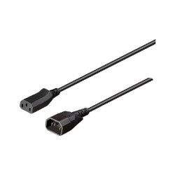 BACHMANN Kaltgerte Kabel C13-C14 schwarz 1m — Buy in Cyprus with Fast Delivery