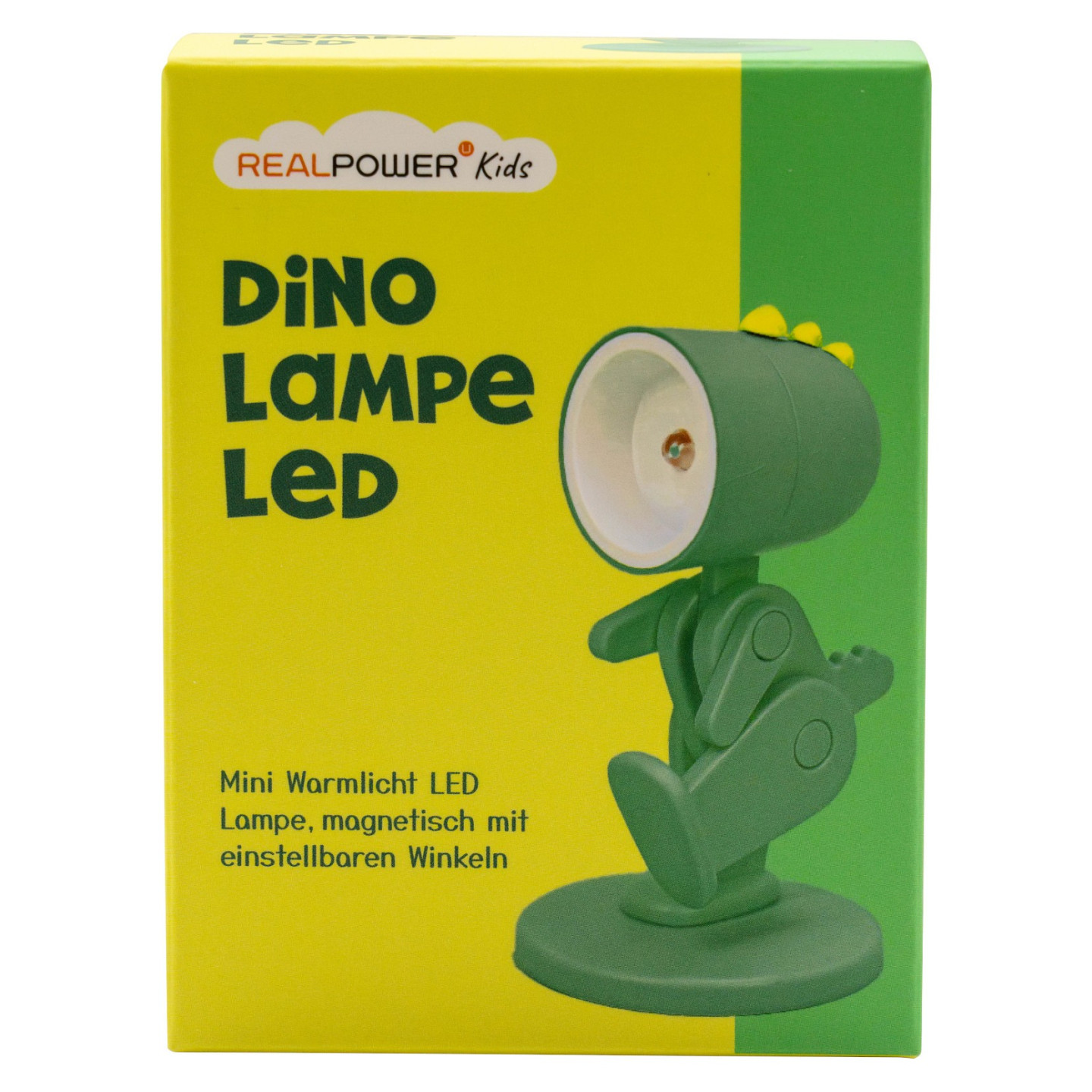 RealPower LED-Tier Taschenlampe Green Dino mit Sockel — Buy in Cyprus with Fast Delivery