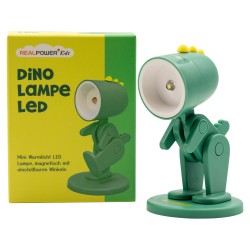 RealPower LED-Tier Taschenlampe Green Dino mit Sockel — Buy in Cyprus with Fast Delivery