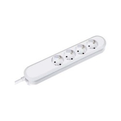 BACHMANN SMART Steckdosenleiste 4x Schutzkontakt weiss 1.5m — Buy in Cyprus with Fast Delivery