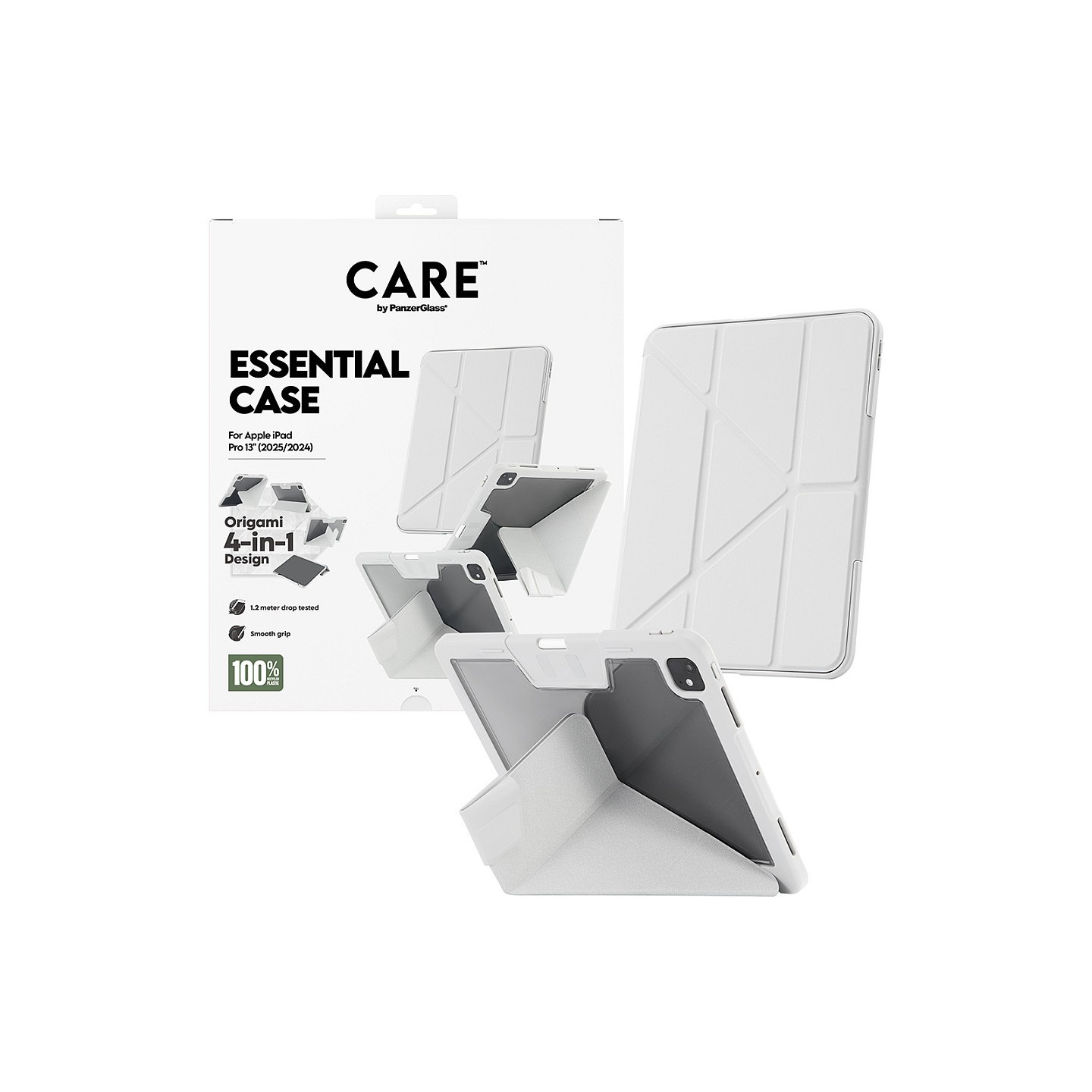 PanzerGlass CARE by TPU Essential Case Grey iPad Pro 13-inch — Buy in Cyprus with Fast Delivery