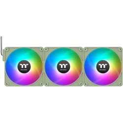 Buy Thermaltake CT140 EX Reverse ARGB Sync Fan Pack - Matcha Green - 140mm, 3‑... in Cyprus, Nicosia, Limassol, Larnaka, Pafos