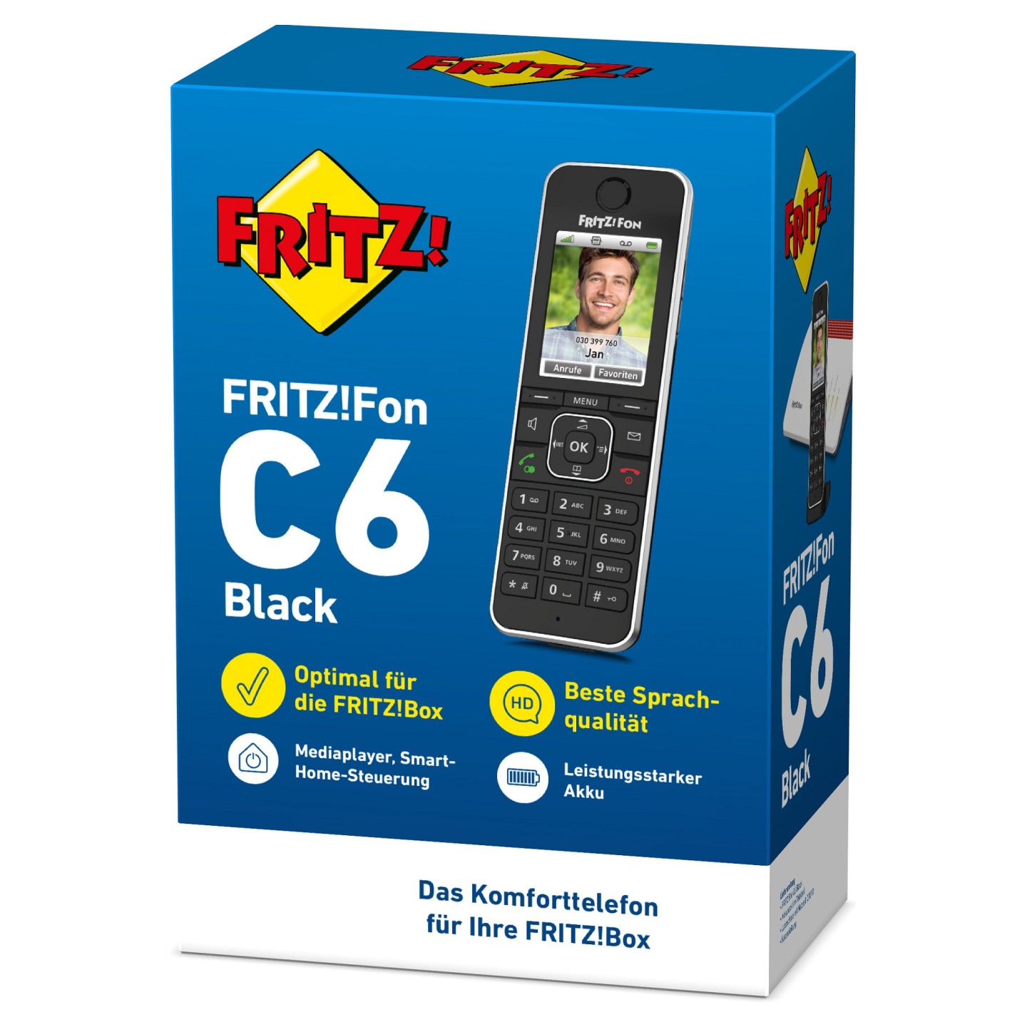 AVM FRITZ! Fon C6 schwarz — Buy in Cyprus with Fast Delivery