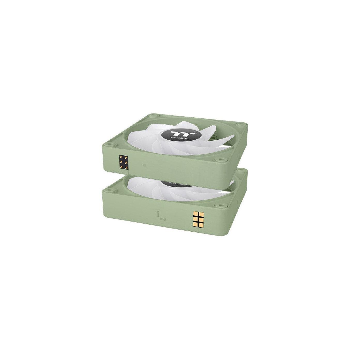 Thermaltake CT140 EX Reverse ARGB Sync Fan Pack - Matcha Green - 140mm, 3‑Pack, PWM, 1800 RPM