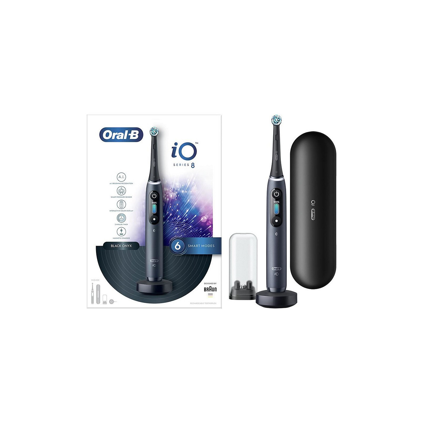 Oral-B iO Series 8 schwarz — Buy in Cyprus with Fast Delivery