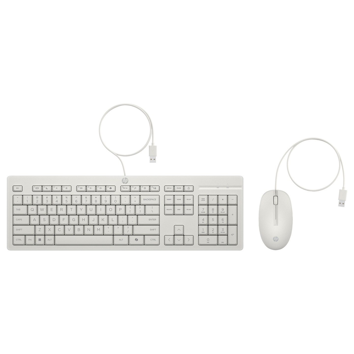 HP 225 Wired Mouse and KB G2 US engl. QWERTY — Buy in Cyprus with Fast Delivery