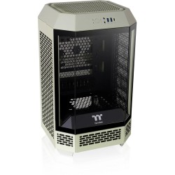 Buy Thermaltake The Tower 250 TG - Matcha Green Mini-ITX Case, LCD Display, 360m... in Cyprus, Nicosia, Limassol, Larnaka, Pafos