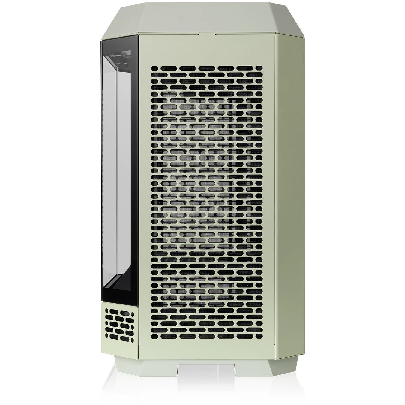 Thermaltake The Tower 250 TG - Matcha Green Mini-ITX Case, LCD Display, 360mm GPU Support, 2x120mm Fans