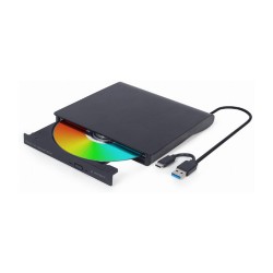 gembird DVW EXT SLIM DVD-USB-031 black USB-C&3.1 DVD8x CD24x — Buy in Cyprus with Fast Delivery