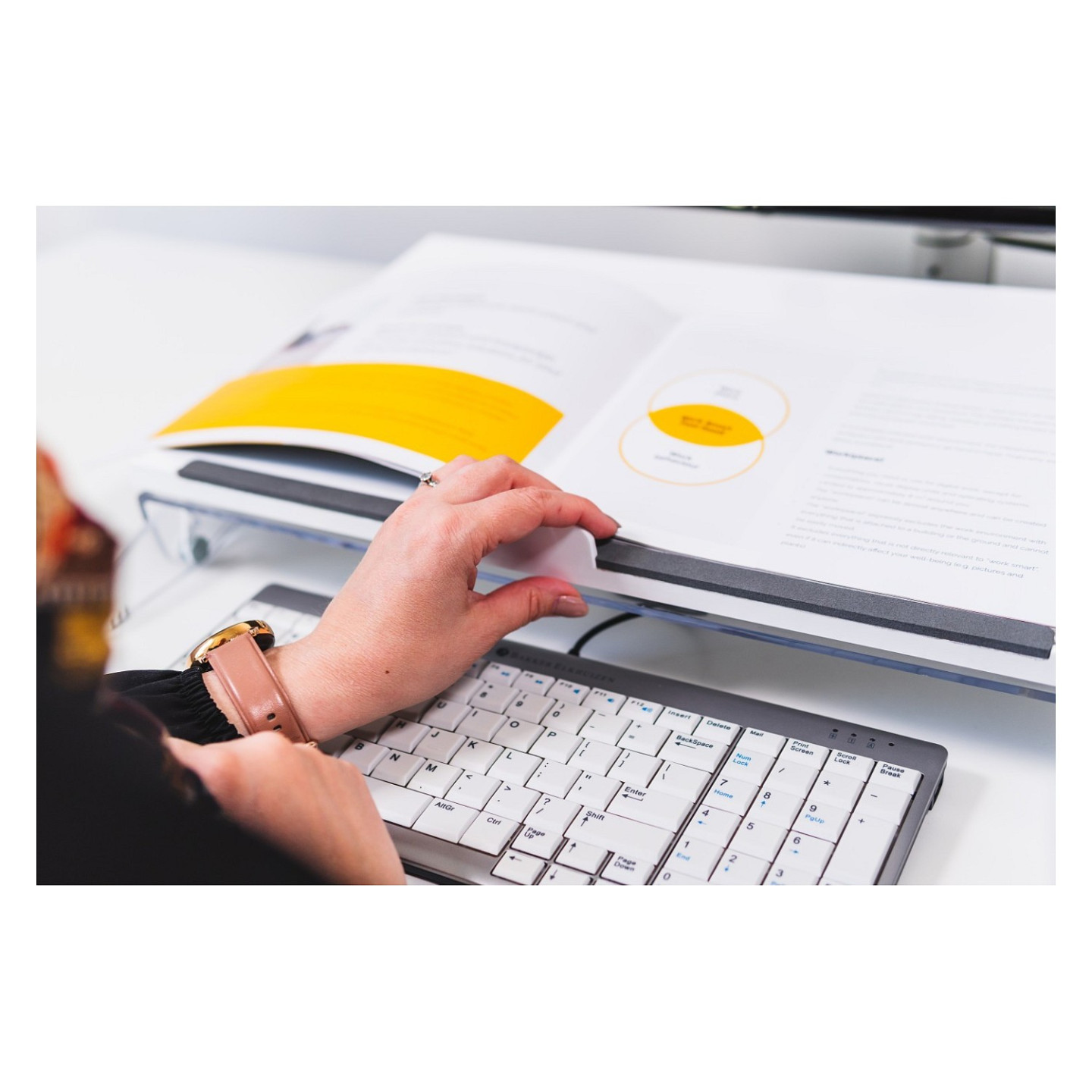 BakkerElkhuizen FlexDesk 630 New Dokumentenhalter — Buy in Cyprus with Fast Delivery