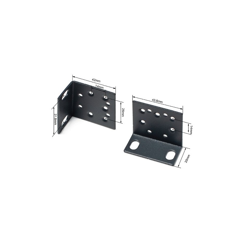 Buy TP-Link Omada 19-inch Rack-Mount Bracket Kit - Metal, Black in Cyprus, Nicosia, Limassol, Larnaka, Pafos