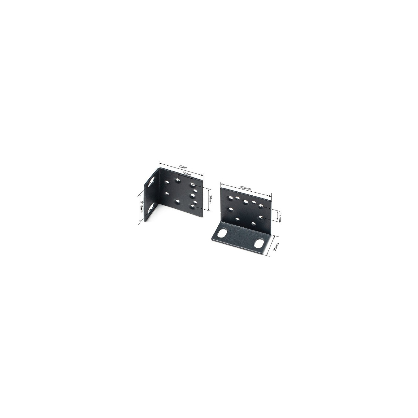 TP-Link Omada 19-inch Rack-Mount Bracket Kit - Metal, Black — Buy in Cyprus with Fast Delivery