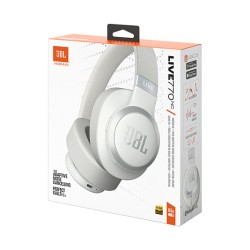 JBL LIVE 770 NC Wireless Bluetooth Over-Ear Kopfhörer white — Buy in Cyprus with Fast Delivery