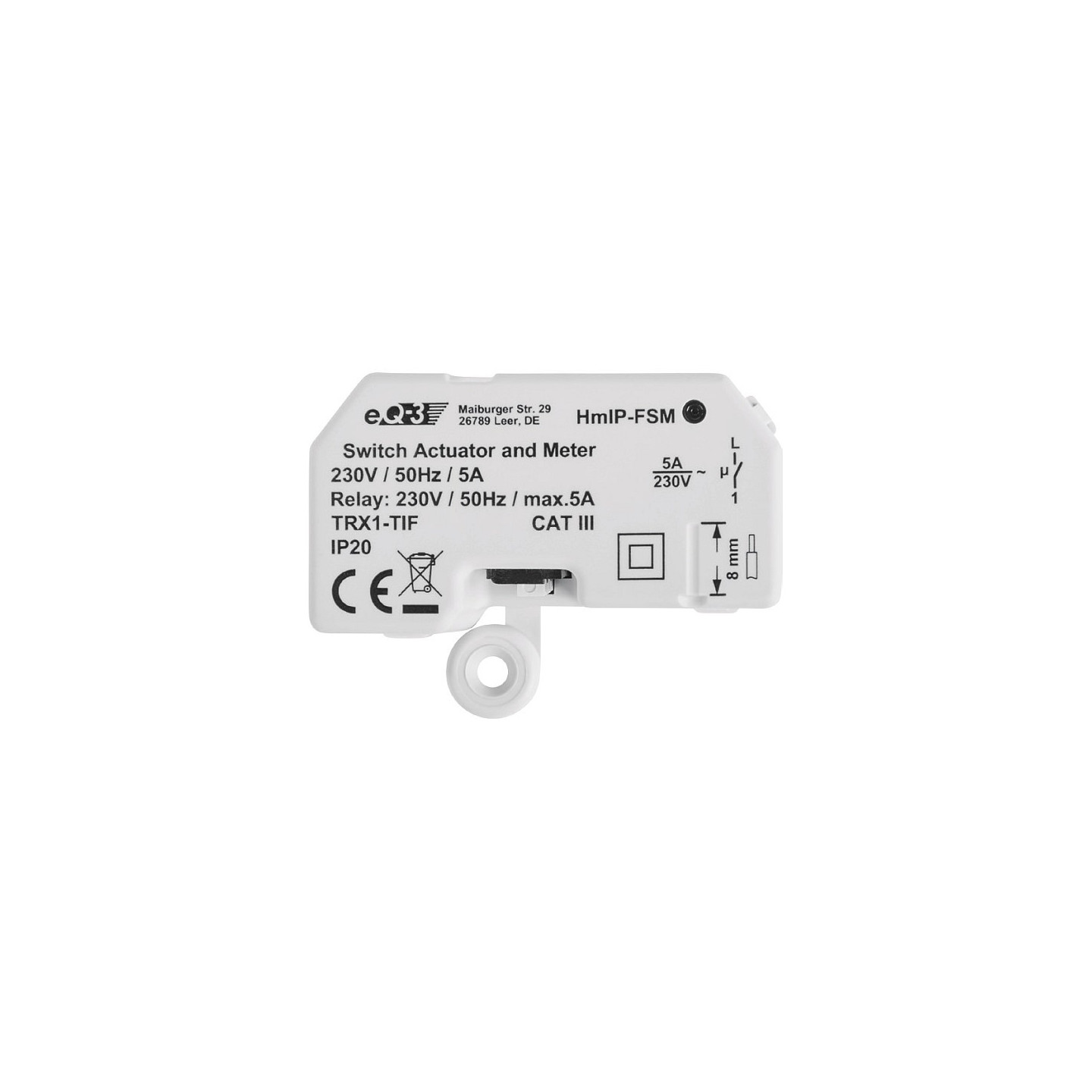 Homematic IP Schalt-Mess-Aktor - Unterputz — Buy in Cyprus with Fast Delivery