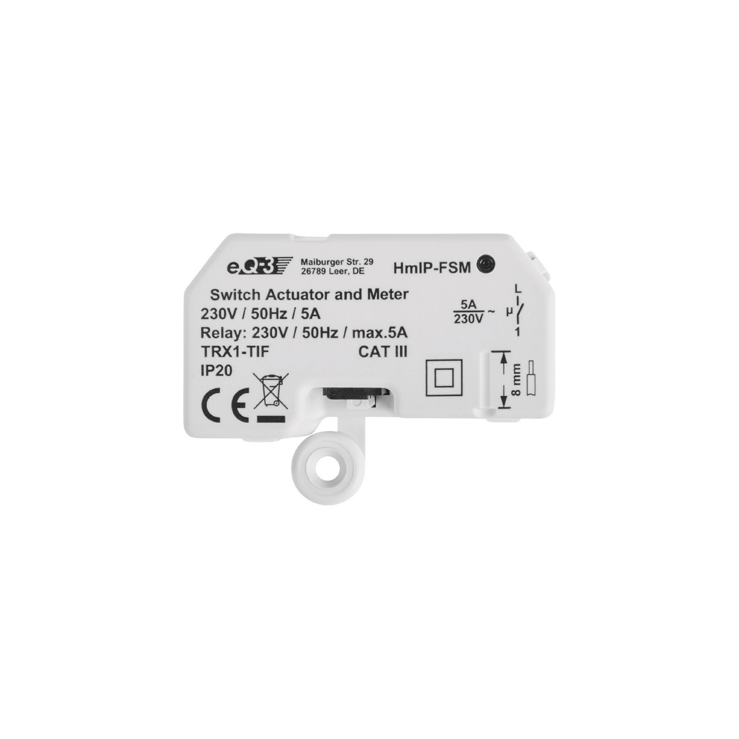 Homematic IP Schalt-Mess-Aktor - Unterputz — Buy in Cyprus with Fast Delivery