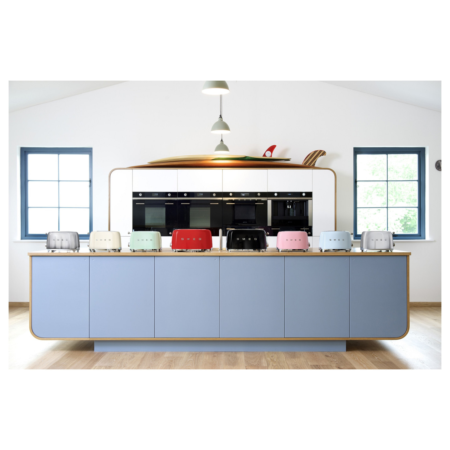 SMEG TSF02RDEU Toaster 4 Scheiben Rot — Buy in Cyprus with Fast Delivery