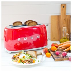 SMEG TSF02RDEU Toaster 4 Scheiben Rot — Buy in Cyprus with Fast Delivery