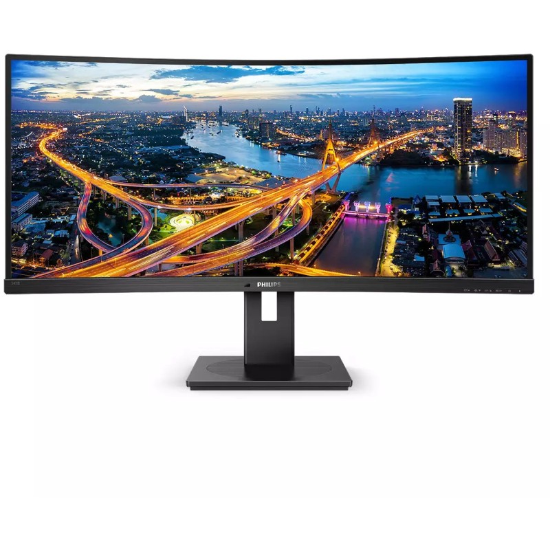 Buy Philips 345B1C/00 - 34" Curved UWQHD (3440x1440) VA Monitor, 1500R, 100Hz, 4... in Cyprus, Nicosia, Limassol, Larnaka, Pafos