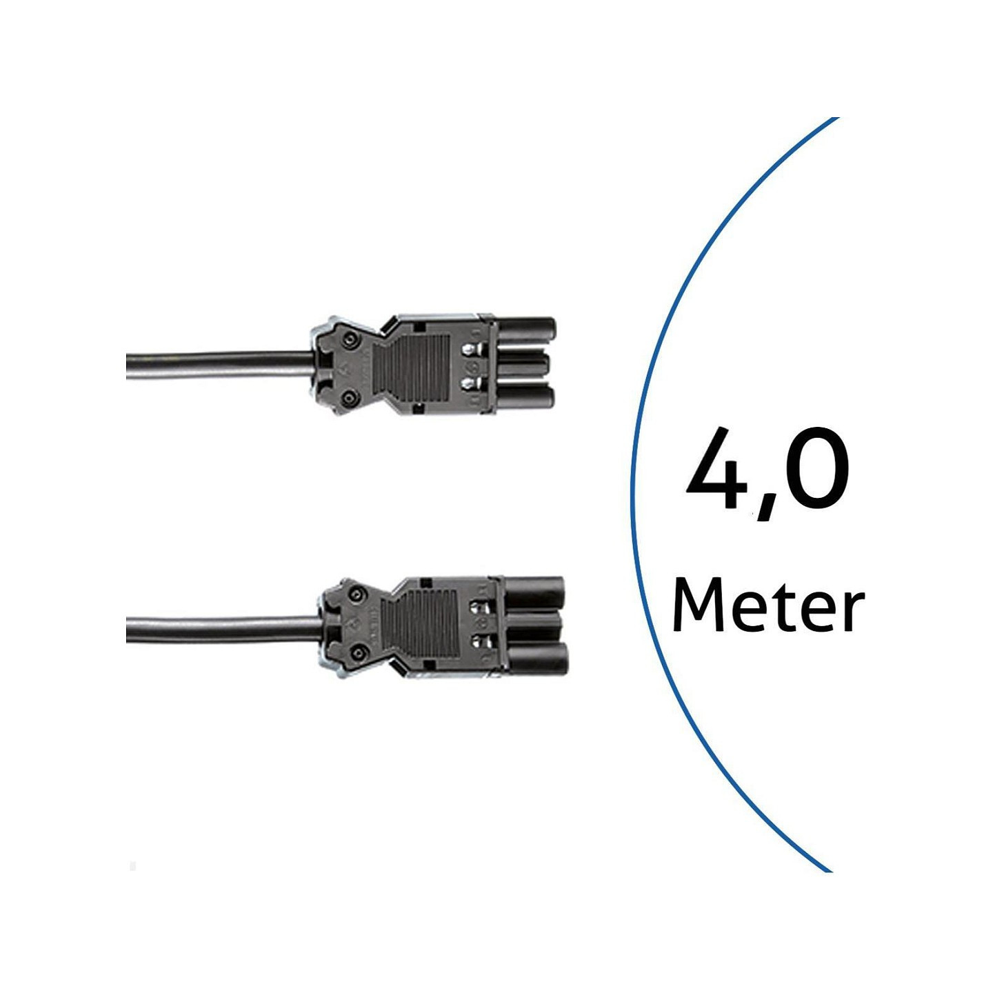 BACHMANN Gerteverlngerung GST18-3 Stecker Kupplung schwarz 4m — Buy in Cyprus with Fast Delivery