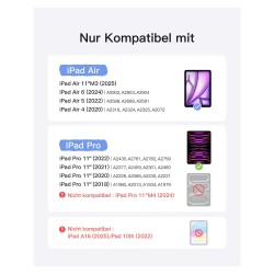 inateck Keyboard iPad 11' iPad Air 4 5Gen.Com. QWERTZ purple — Buy in Cyprus with Fast Delivery