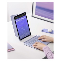 inateck Keyboard iPad 11' iPad Air 4 5Gen.Com. QWERTZ purple — Buy in Cyprus with Fast Delivery