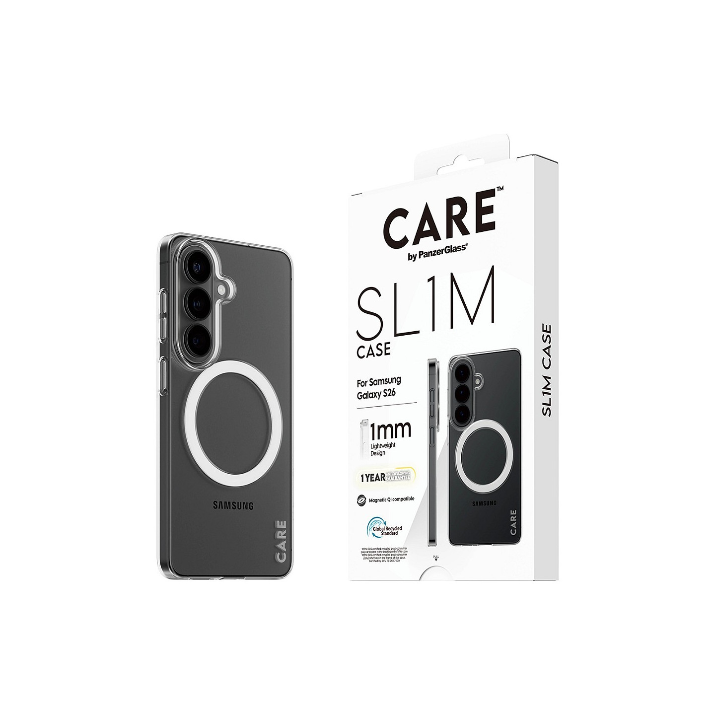 PanzerGlass CARE SL1M Case Transparent Samsung Galaxy S26 — Buy in Cyprus with Fast Delivery