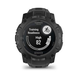 Garmin Instinct® 3 Solar Tactical Edition 50mm black mit Silikon-Wechselarmband 26 mm black