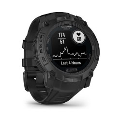 Garmin Instinct® 3 Solar Tactical Edition 50mm black mit Silikon-Wechselarmband 26 mm black