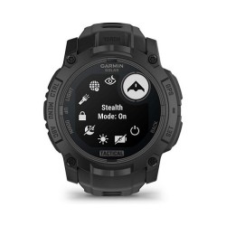 Garmin Instinct® 3 Solar Tactical Edition 50mm black mit Silikon-Wechselarmband 26 mm black