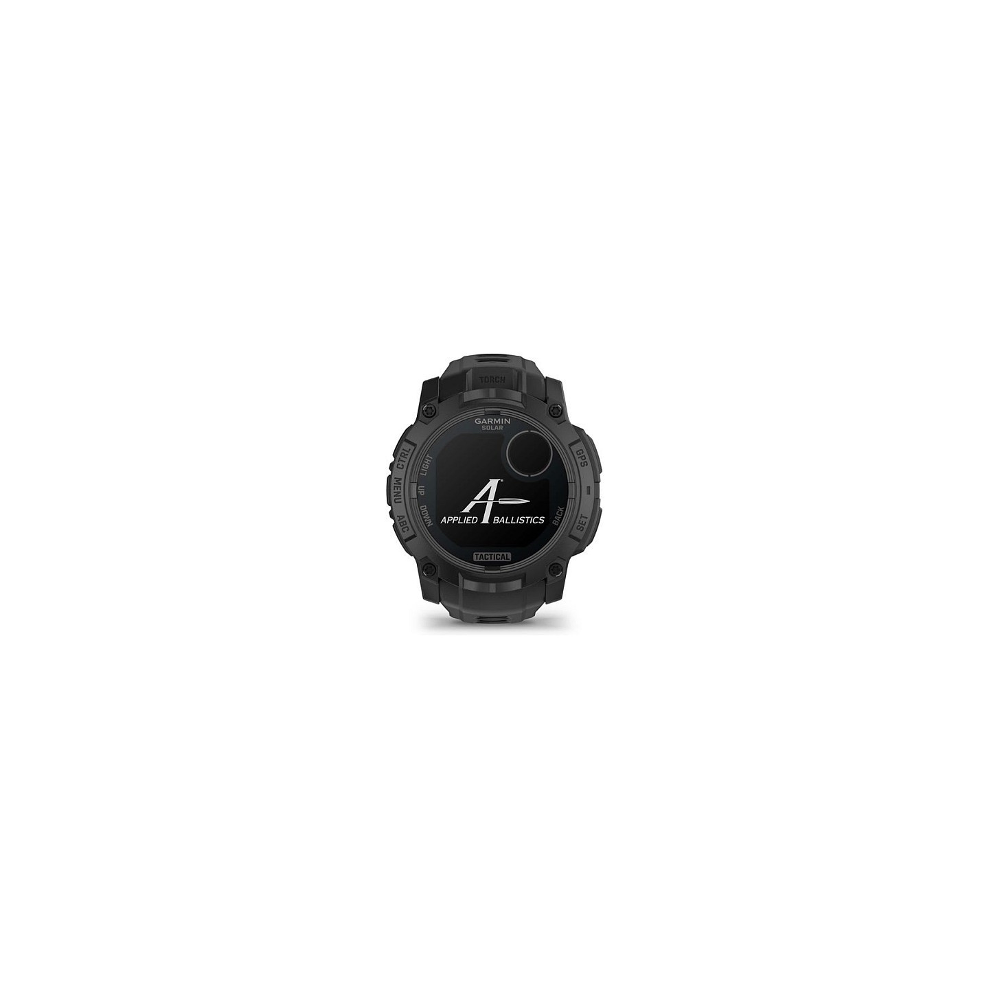 Garmin Instinct® 3 Solar Tactical Edition 50mm black mit Silikon-Wechselarmband 26 mm black