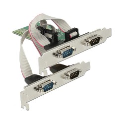 PCI Express x1 Karte zu 4 x Seriell RS-232 — Buy in Cyprus with Fast Delivery