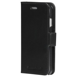 dbramante1928 Lynge - Flip-Hlle fr Mobiltelefon - genarbtes Leder - Schwarz - fr Apple iPhone 6. 6s. 7. 8. SE (2. Gen)