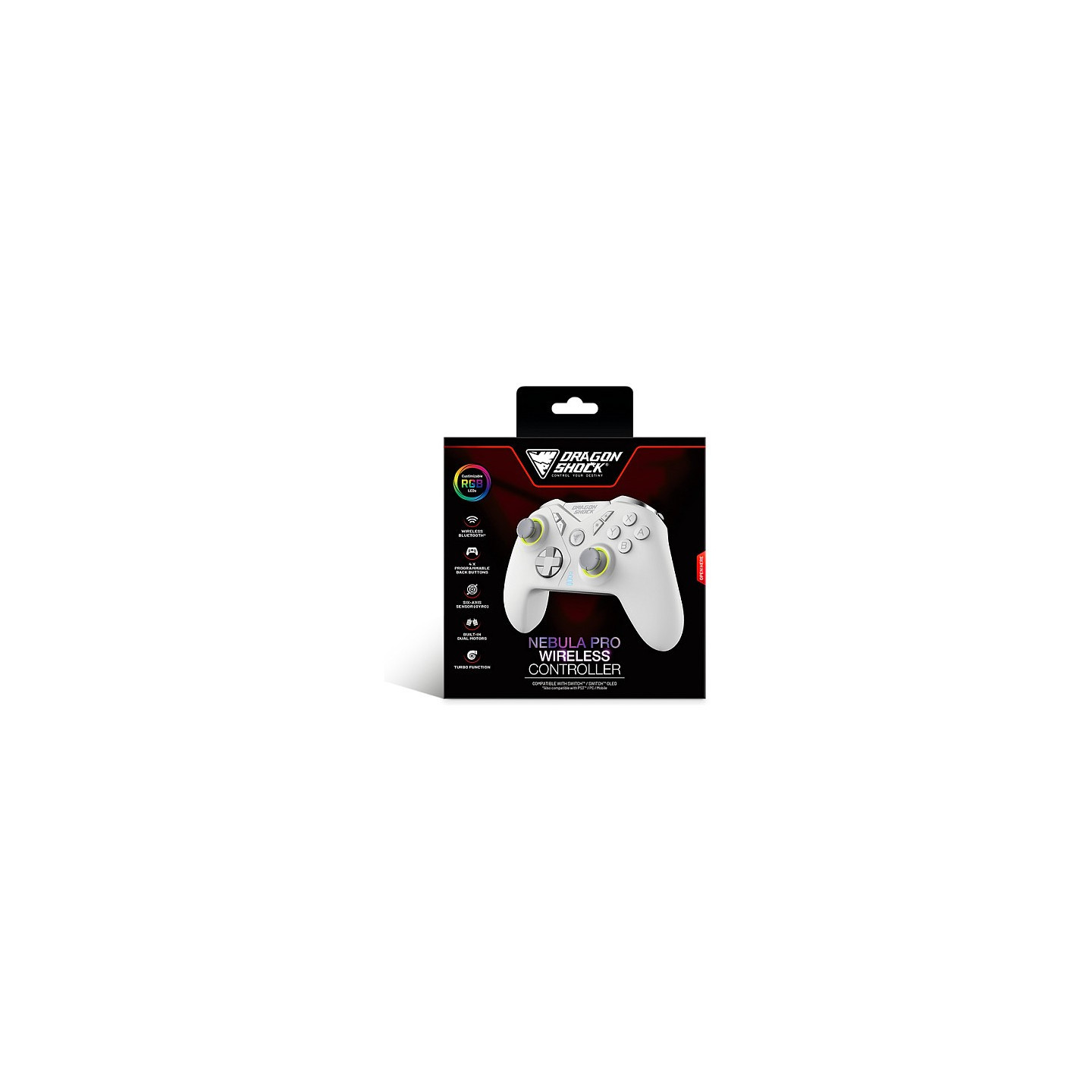Dragonshock Controller Nebula Pro Wireless weiß Switch — Buy in Cyprus with Fast Delivery