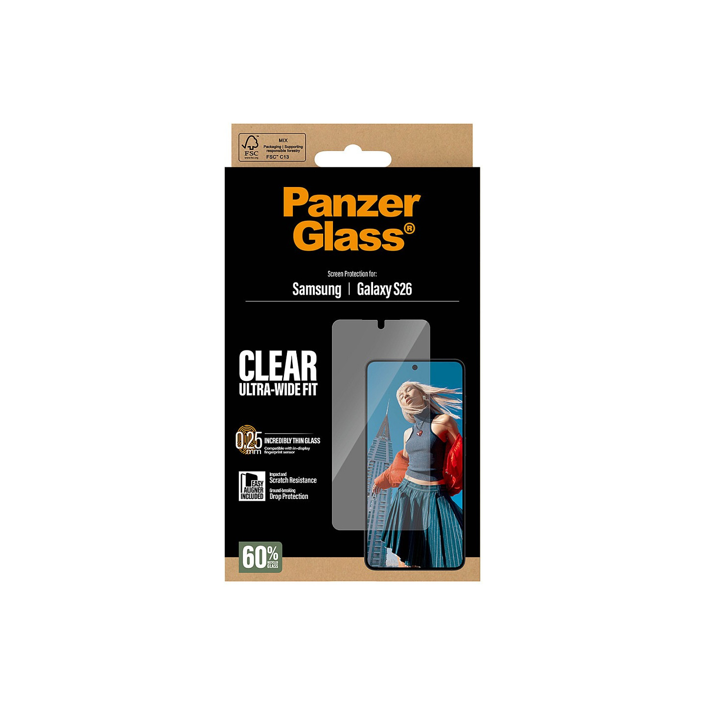 PanzerGlass Screen Protector Samsung Galaxy S26 EasyAligner — Buy in Cyprus with Fast Delivery