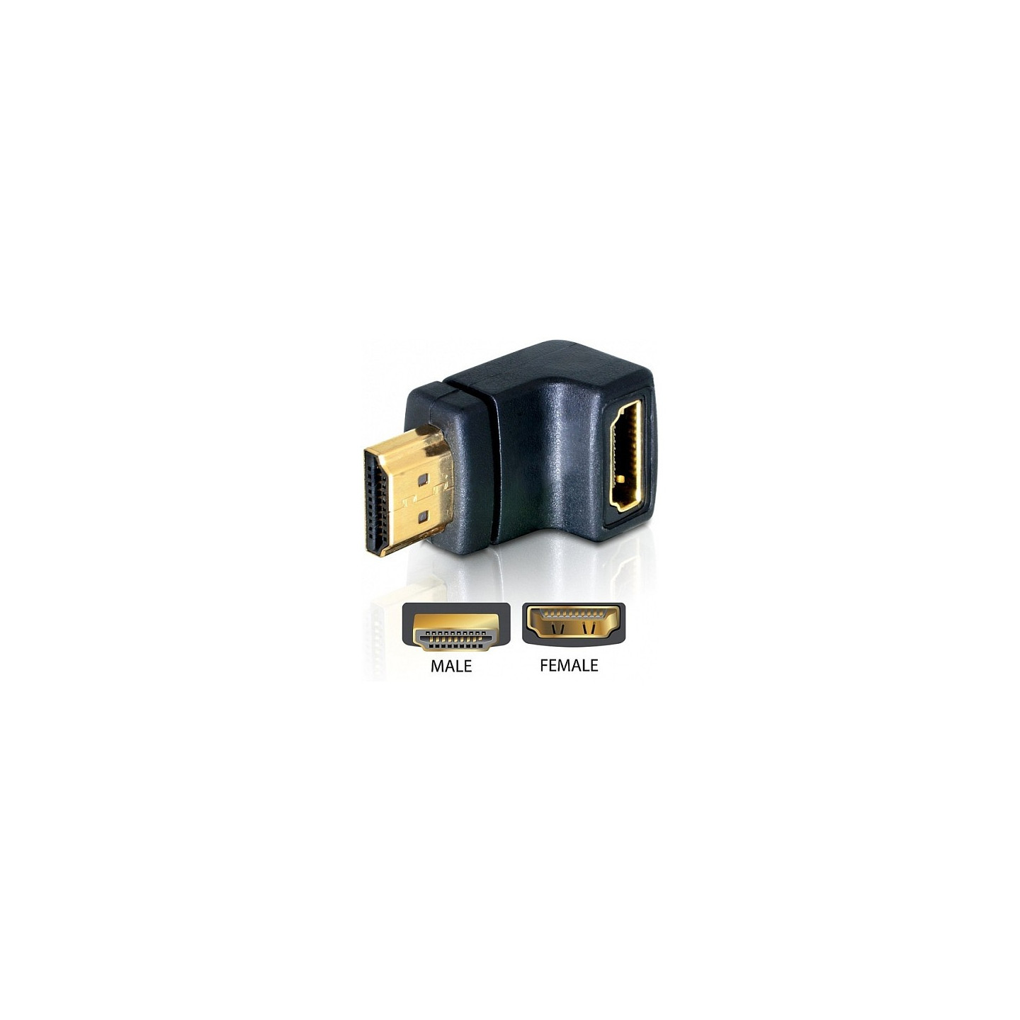 Adapter HDMI Stecker - to HDMI Buc — Buy in Cyprus with Fast Delivery