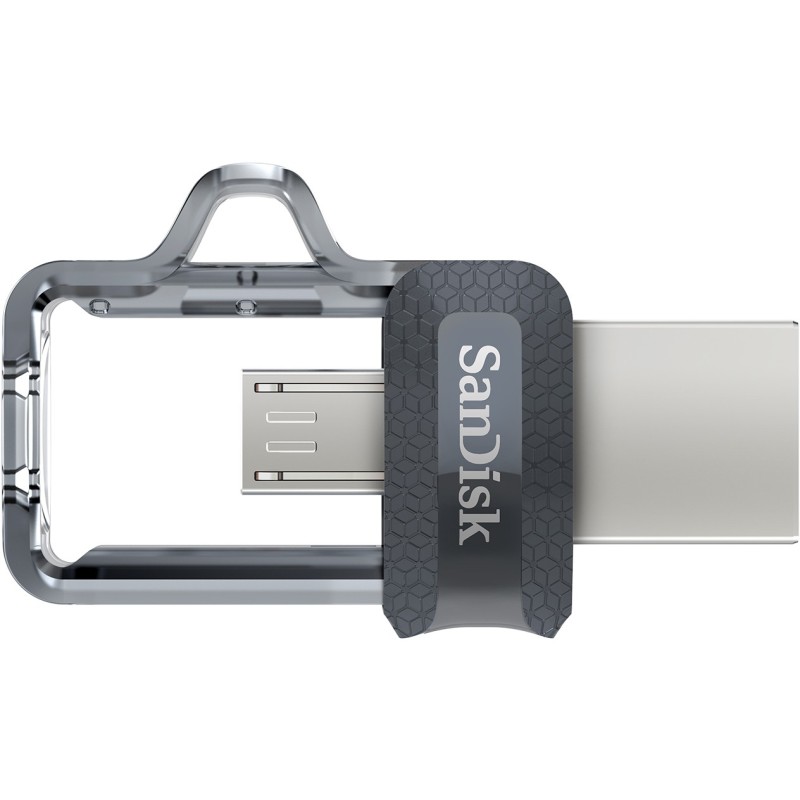 Buy SanDisk Ultra Dual USB 3.2 Gen1 64GB - Black/Silver - USB-A & Micro-USB, 150... in Cyprus, Nicosia, Limassol, Larnaka, Pafos