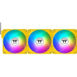 Buy Thermaltake CT140 EX Reverse ARGB Sync Fan - Yellow - 140mm 3-Pack, 500-1800... in Cyprus, Nicosia, Limassol, Larnaka, Pafos