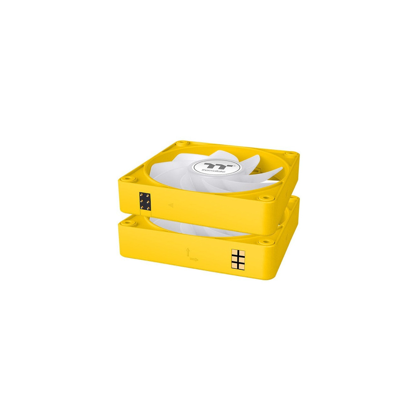 Thermaltake CT140 EX Reverse ARGB Sync Fan - Yellow - 140mm 3-Pack, 500-1800 RPM, PWM ARGB — Buy in Cyprus with Fast Delivery