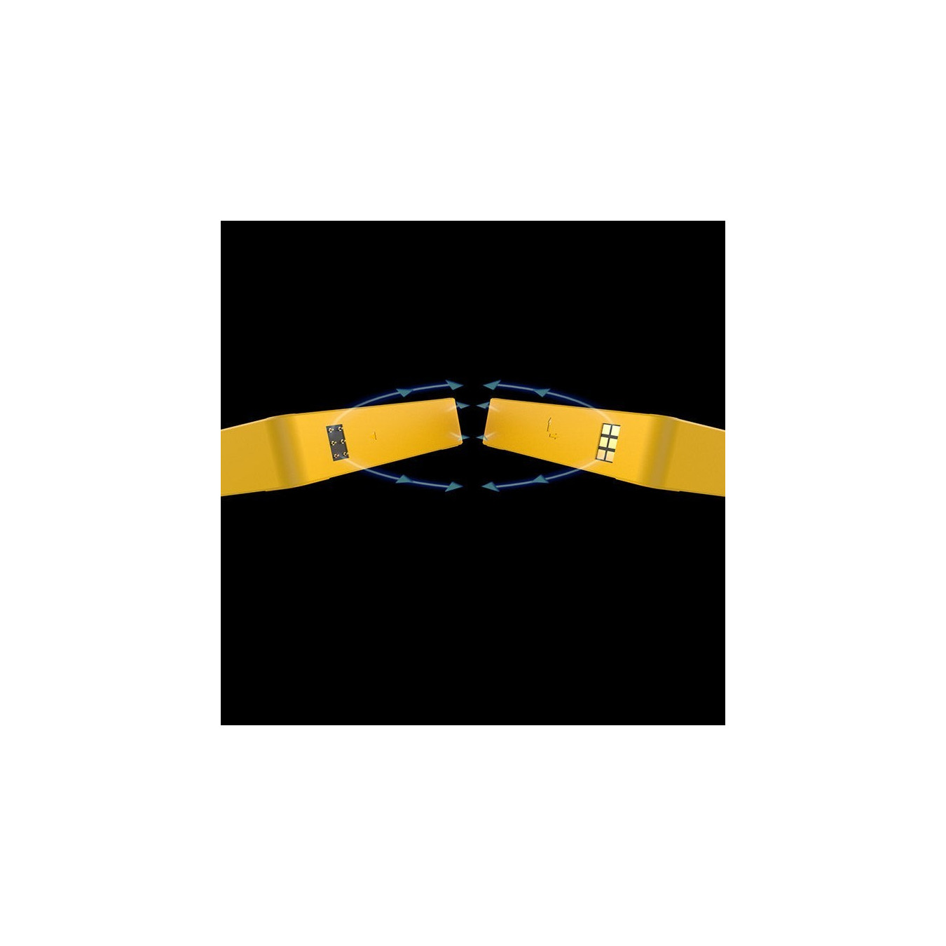 Thermaltake CT140 EX Reverse ARGB Sync Fan - Yellow - 140mm 3-Pack, 500-1800 RPM, PWM ARGB — Buy in Cyprus with Fast Delivery