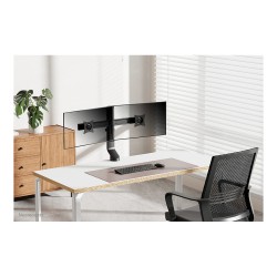Neomounts FPMA-D860DBLACK Tischhalterung für zwei Flachbildschirme bis 27' (69 cm) 7KG — Buy in Cyprus with Fast Delivery