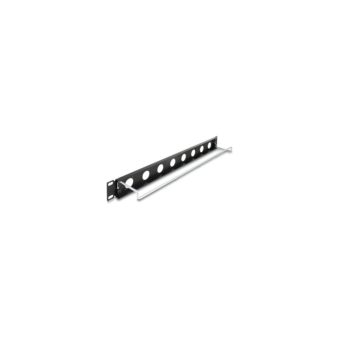 Delock 19? D-Typ Patchpanel mit Entlastungsschiene 8 Port 1 HE schwarz — Buy in Cyprus with Fast Delivery